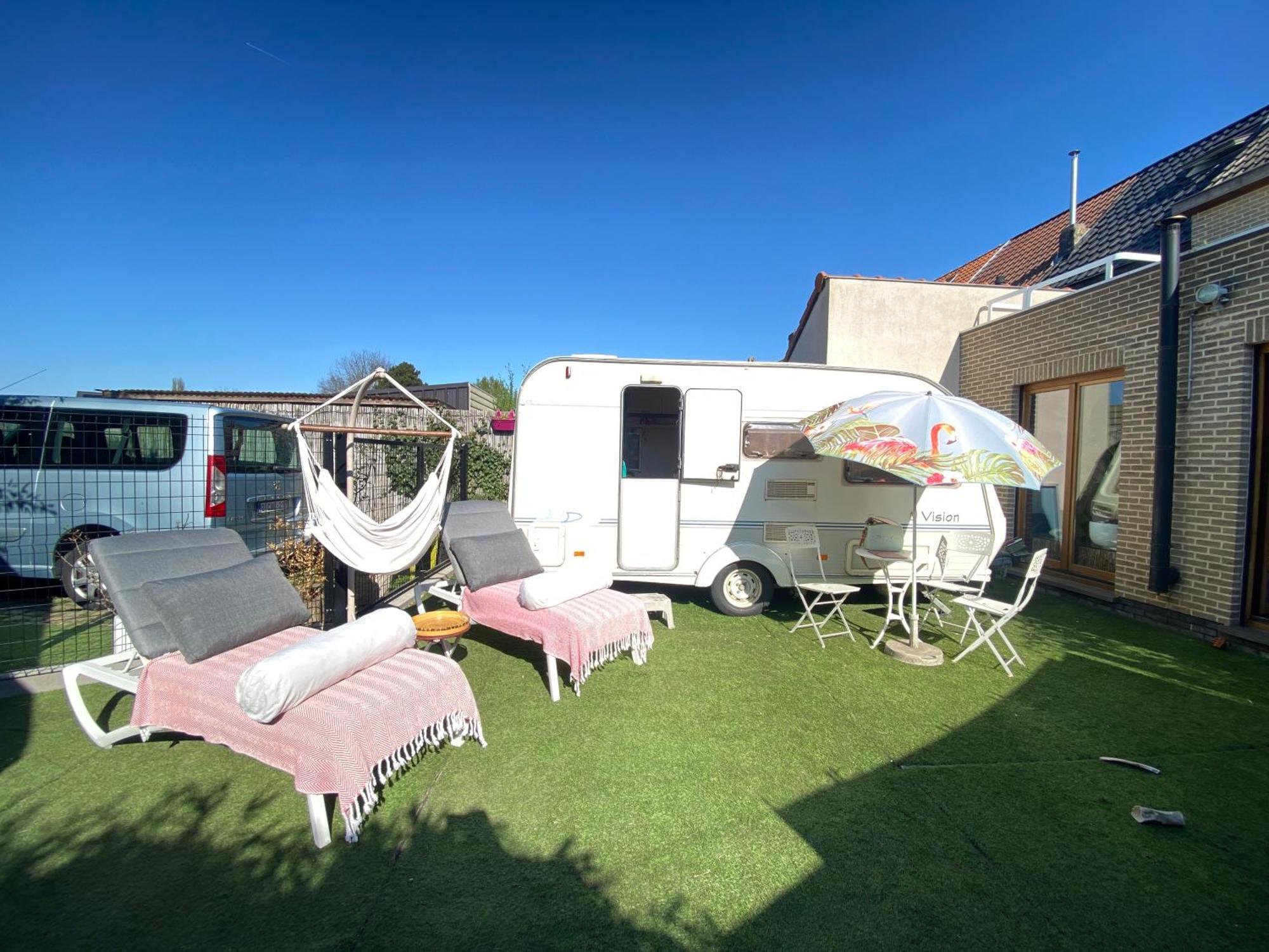 Gardencaravan Near In Area Campsite Ghent